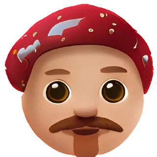 Стикер Lenin Mushroom Emojich - 4