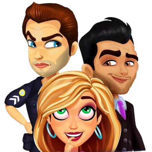 Стикер NewGirlStickers - 1