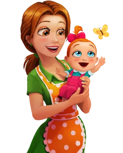 Стикер NewGirlStickers - 1