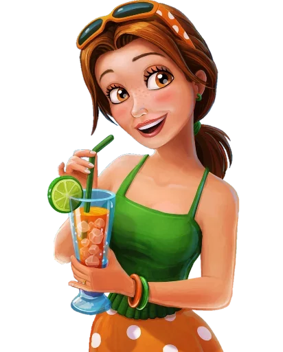 Стикер NewGirlStickers - 1