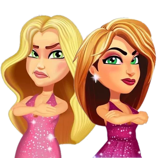 Стикер NewGirlStickers - 1