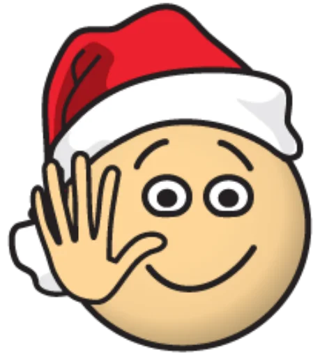 Sticker Стикеры для Тани - "New Year's hat" - 5