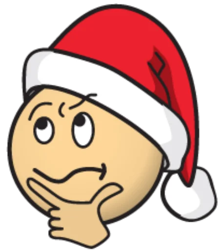 Sticker Стикеры для Тани - "New Year's hat" - 4