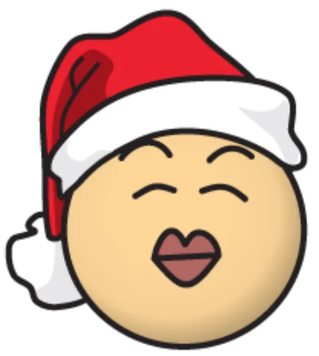 Sticker Стикеры для Тани - "New Year's hat" - 2