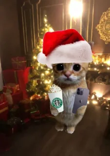 Sticker NEWYEAR_CATS @MoiStikiBot - 11