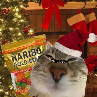 Sticker NEWYEAR_CATS @MoiStikiBot - 4