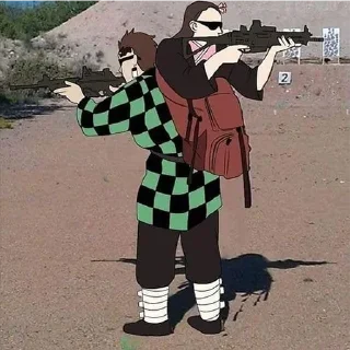 Стикер Nezuko Kamado - 10