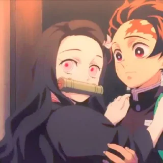 Стикер Nezuko komado - @cylsdiarys - 5