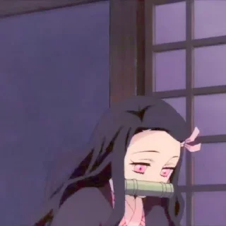 Стикер Nezuko komado - @cylsdiarys - 6