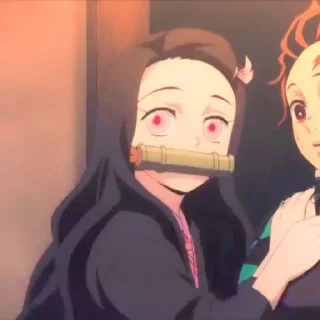 Стикер Nezuko komado - @cylsdiarys - 11