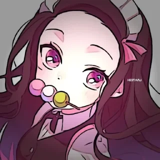 Sticker Незуко-чан🌸 (@knystikerkrd) @pinterest_to_stickerbot - 8