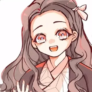 Sticker Незуко-чан🌸 (@knystikerkrd) @pinterest_to_stickerbot - 11