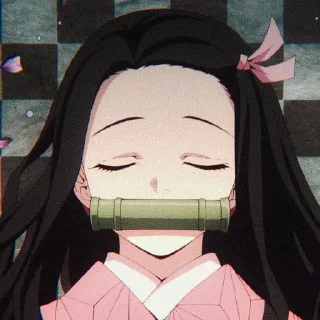 Стикер Незуко🌸🩸 (@knystikerkrd) @pinterest_to_stickerbot - 9