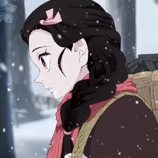 Стикер Незуко🌸🩸 (@knystikerkrd) @pinterest_to_stickerbot - 10