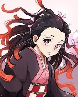 Стикер Незуко🌸🩸 (@knystikerkrd) @pinterest_to_stickerbot - 2