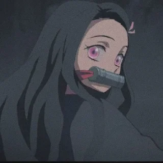 Sticker Nezuko – Chan `•{ @Lworaeditz - 4