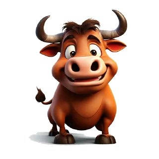 Sticker NFT Bull - 3