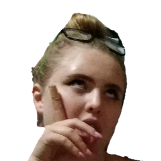 human face person forehead