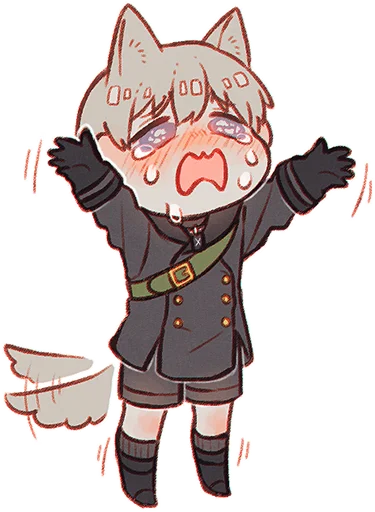 Стикер NieR:Automata|@GiStickers - 8