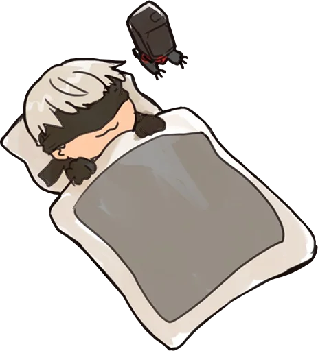 Стикер NieR:Automata|@GiStickers - 6