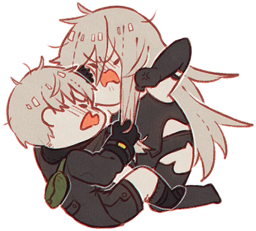 Стикер NieR:Automata|@GiStickers - 2