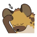 Sticker hyenas - 2