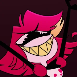 Стикер 𝙽𝚒𝚏𝚏𝚝𝚢 @HazbinHotelstickersandarts - 1