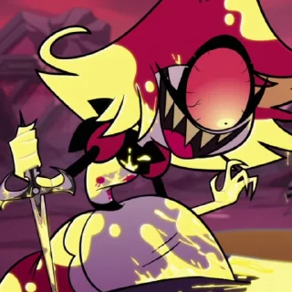 Стикер 𝙽𝚒𝚏𝚏𝚝𝚢 @HazbinHotelstickersandarts - 3