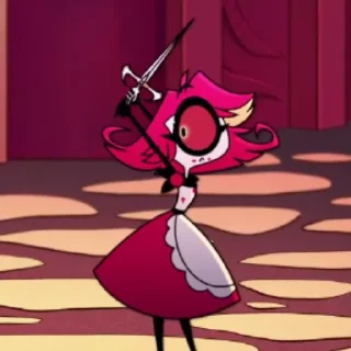 Стикер 𝙽𝚒𝚏𝚏𝚝𝚢 @HazbinHotelstickersandarts - 5