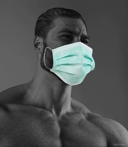 person human face chest