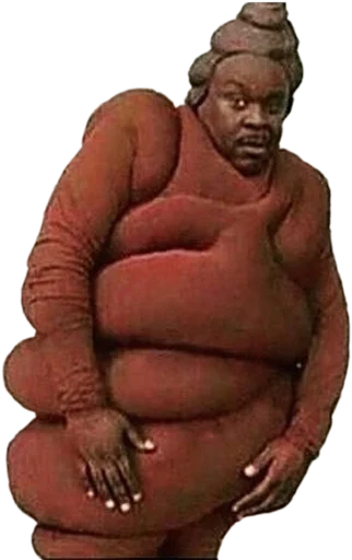 cartoon stomach person