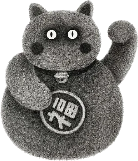 Стикер Night Cat - 0