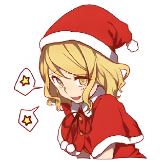 Sticker Ночь перед рождеством @nyasticks - 2