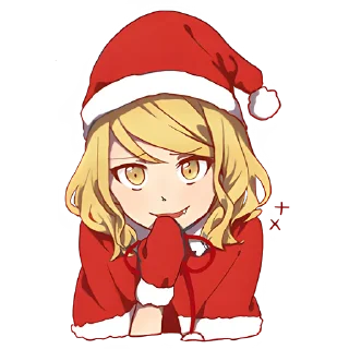 Sticker Ночь перед рождеством @nyasticks - 0