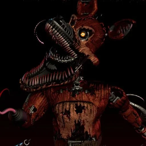 Стикер Найтмер Фокси :: @fStikBot - 1