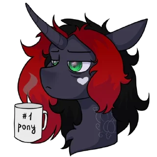 Sticker Nightmare Pony Night - 2