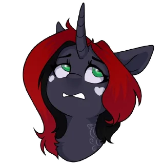 Sticker Nightmare Pony Night - 7