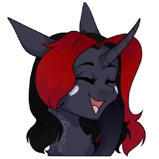 Sticker Nightmare Pony Night - 5