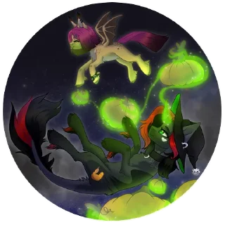 Sticker Nightmare Pony Night - 11