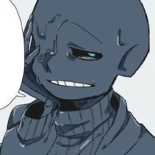 Sticker Nightmare sans - 5