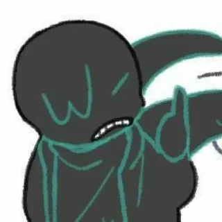 Sticker Nightmare sans - 3