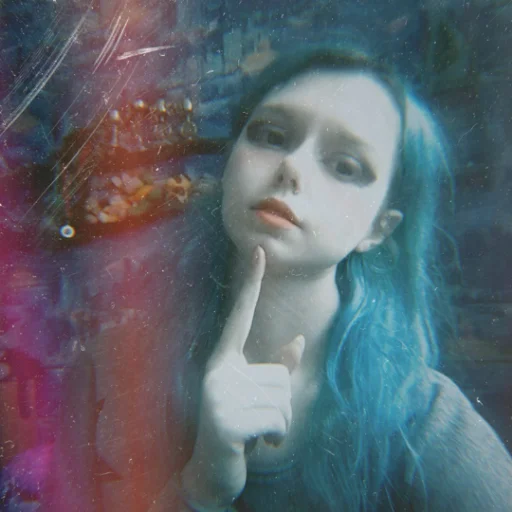 human face painting portrait