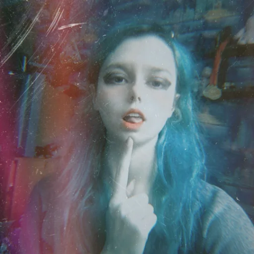 human face painting portrait