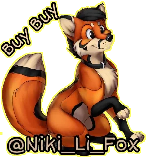 Sticker @Niki_Li_Fox - 5