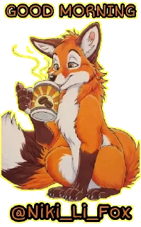 Sticker @Niki_Li_Fox - 2