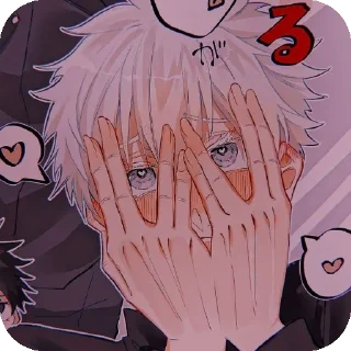 Sticker Снежок💗 Сатору - 1