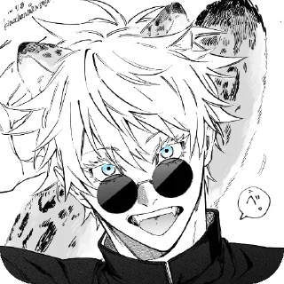 Sticker Снежок💗 Сатору - 6