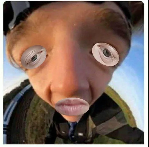 person headphones skin