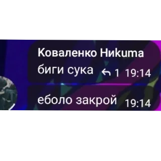 Стикер Никита Коваленко сво - 1