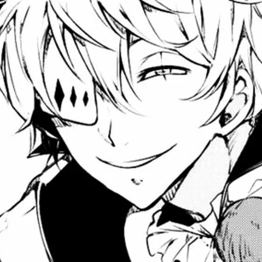 эскиз аниме иллюстрация